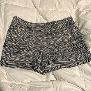 Ann Taylor Loft Riviera Striped Sailor Shorts